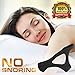 FacialShine Anti Snoring Chin Strap - Relieve Snoring, One-Size Fits All, Black