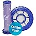 Replacements Filters for Dyson DC41, DC65, DC66, Ball, Animal and Multi Floor - Includes Bonus E-Book - Replaces Parts 920769-01 and 920640-01 - Combo Pack