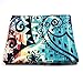 Ussuperstar Boho Psychedelic Elephant Tree of Life Floral Tapestry Hippy Mandala Gypsy Wall Hanging Sheet Coverlet Picnic Blanket Bedspread Curtain Decor Table Couch Cover Beach Yoga Throw L BY3