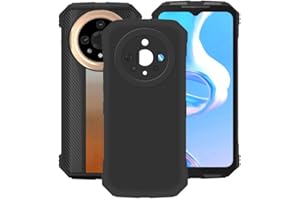 AQGG for Doogee V31GT (6.58") Case, Soft Silicone Bumper Shell Black Flexible Rubber Phone Protective Cases TPU Cover for Doogee V31GT - Black