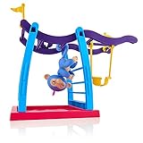 Maple_Leaf Finger Monkey Jungle Swing Gym Playset Interactive Baby Monkey Climbing Stand