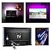 Smartdio Bias Lighting for HDTV - 2 USB LED Backlight Bright RGB Multi Color Strip With Remote Control for Flat Screen TV LCD, Desktop Monitors (Reduce eye fatigue and increase image clarity)