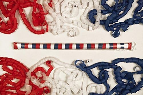 Red White and Blue Tissue Streamers