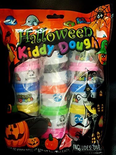 Halloween Kiddy Dough Clay Party Favors Gifts Trick or Treat