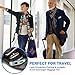 Recat Digital Hanging Luggage Scale with Temperature Sensor, Rubber Paint, 110 Pounds, Silver (1 Pack)