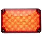 Whelen 604BTT, 600 series LED Brake/Tail Light, 12VDC, Red Lens
