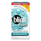 Blink Tears Lubricating Mild-Moderate Dry Eye Drops, 0.5 Oz.(pack of 3)