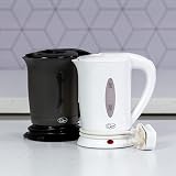 Quest Black Compact Travel Kettle 0.5L Dual Voltage 600W 2 Cups view 9