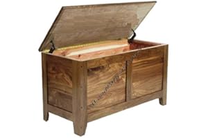 WOODPATTERNEXPERT Cedar Chest How-to Book; Paper Pattern Plan to DIY and Easily Build 36" Long x 16" Wide x 18" Tall Shaker Toy Blanket Storage Hope Box