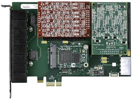 DIGIUM 1A8A00F - 1A8A00F 8 Port Modular Analog PCI 3.3/5.0V Card