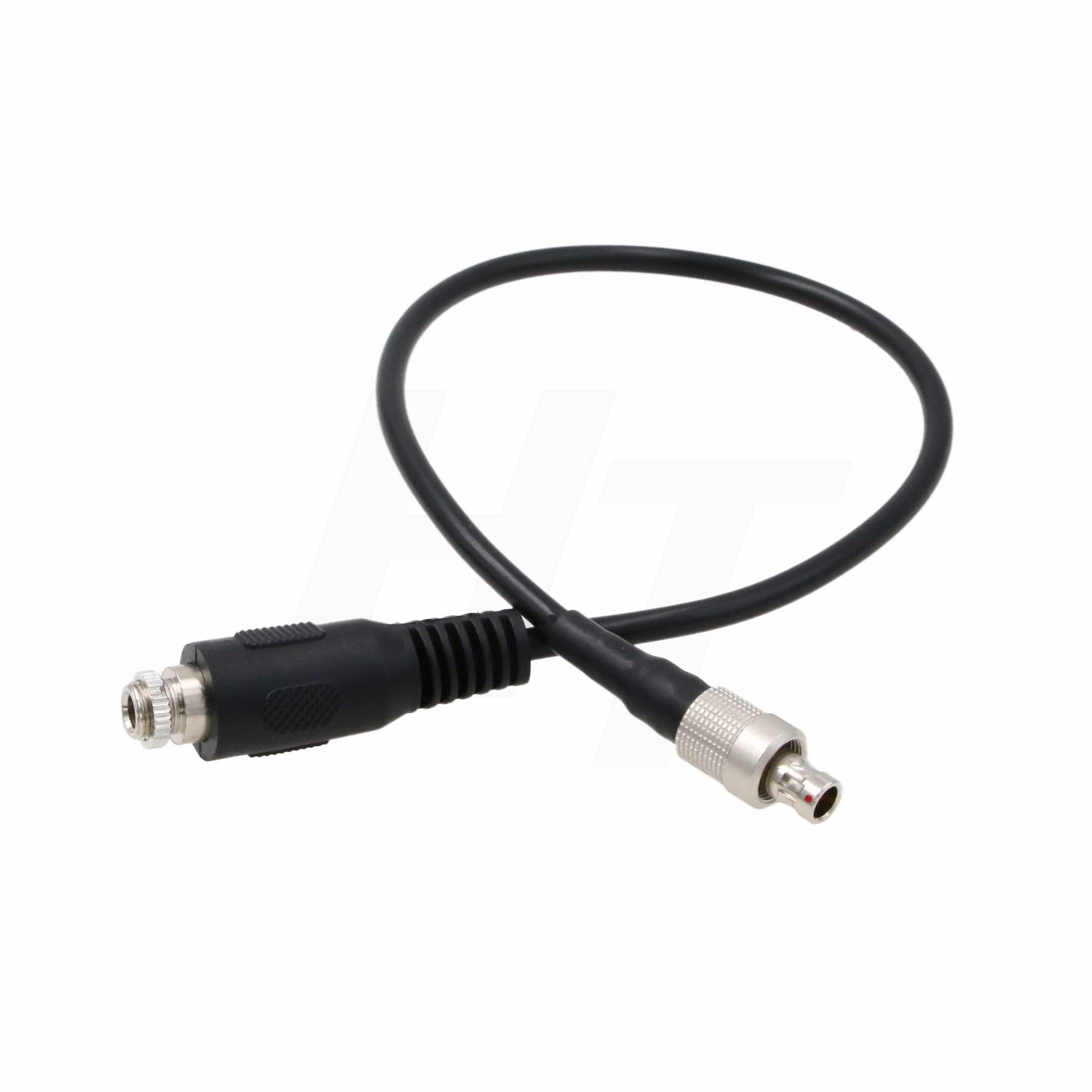 HangTon Lavalier Microphone Audio Cable 1/8" 3.5mm Locking Jack to FVB 00B 3 Pin Male for Sennheiser ME2 to SK50 SK250 SK2000 Zaxcom TRX Transmitter 30cm