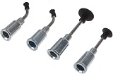 FIEBLH Black Rubber IC Vacuum Sucking Pen with 4 Suction Headers Solder Sucker view 7