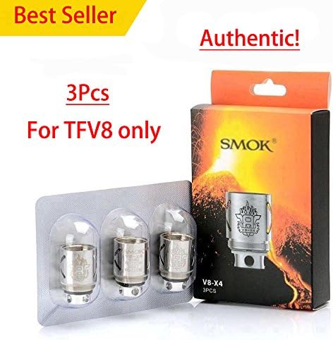3pcs Ṽ8X4 0.15 Cǒils For Smǒk ŦḞV8 Cloud BEASŦ TAṄK