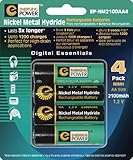 Emerging Power EP-NM2100AA4 Rechargeable NiMH Batteries (AA, 4-Pack)