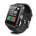 Eachbid U8 Wrist Wear Bluetooth Smart Wrist Watch for smart phone Black