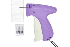 YUKEI Mini Tagging Gun Set with 5 Interchangeable Needles and 500 Fasteners (50mm), Compact and Durable