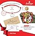 Friendship Inspirational Motivational Lucky Bracelet - For Good Karma Engraved Coin Charm - Perfect Fashion Protection Red Bracelet - Adjustable Bangle Bracelets Gifts Men Women Friend Girls Boys