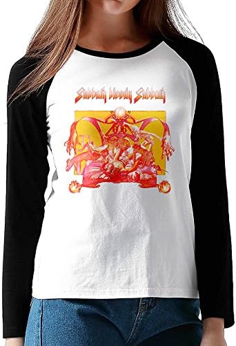 Black Sabbath Sabbath Bloody Sabbath-8 Track Women Graphic Long Sleeve Raglan Shirts