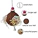 kathson Bird Foraging Toys, Cockatoo Shredding Chew Toys Preening Coconut Paper Shredder Ball for Conures Parrots Parakeets Cockatiels Macaws Finches African Grey Budgies Lovebirdsthumb 1