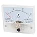 uxcell 85C1-A DC 0 to 30Amp Class 2.5 Rectangle Panel Analog Ammeter Meter