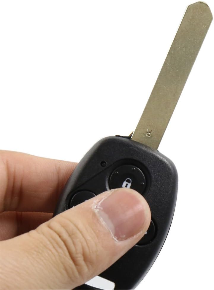 uxcell Replacement Car Keyless Entry Remote Uncut Ignition Key Fob Clicker Transmitter for Honda OUCG8D-380H-A - Image 4