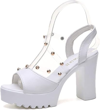 white high heels amazon
