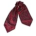 ERA7B05 Classic Present Silk Ascot Patterned Mens Cravat for Designer By Epoint