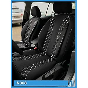 BREMER SITZBEZÜGE Autostoelhoezen compatibel met Mercedes Vito Viano W639, bestuurder en passagiersset vanaf 2003-2014…