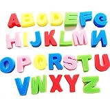 Carykon Artist Studio ABC Alphabet Sponges Painting Sponges Capital Letter, 26 Count