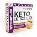 Keto Kookies, Indulgent and Delicious Gluten Free Shortbread Cookies, Ketogenic Snack, All Natural Ingredients, Non GMO, Only 1 Net Carb per Serving, 8 Servings per Box (Coconut)