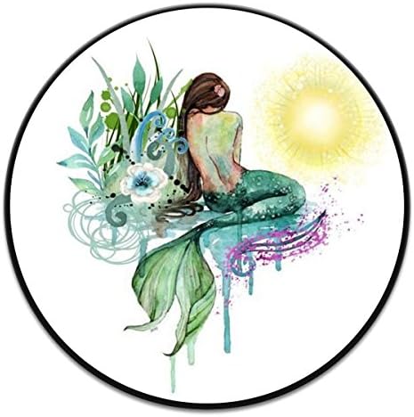 Expanding Stand Pop Grip Mount Holder Sockets for Samsung, LG, iPhone, All Cellphones and Tablets -Little Mermaid Black