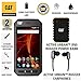 CAT S41 Single SIM Unlocked Smart Phone North American Variant Bundle with CAT Earphones, 10000mAh Power Bank, Screen Protection and 2 Years Warranty