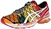 ASICS Men's Gel-Kinsei 5 Running Shoe,Black/White/Red,9 M US
