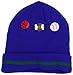 Kidorable Sports Blue Soft Knit Hat for Boys w/Fun Basketball Football Baseball 1 Size Fits Most