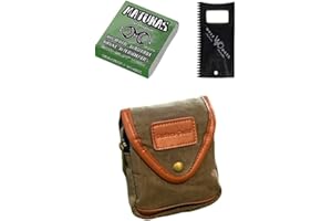 WP West Path Surf Wax Case/Surf Wax Container/Surf Wax Storage/Surf Wax Pouch – Includes Surf Wax, Cotton Canvas Holder and Wax Scraper – Compact Surf Accessory for Travel and Storage – Surfer Gift