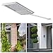 Lightess Solar Powered LED Wall Lights Security Night Light for Outdoor Garden