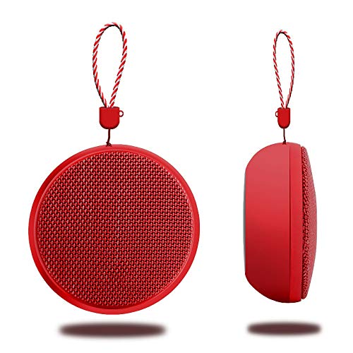 Enceinte Bluetooth Enceinte sans Fil Bluetooth pour Extérieur avec Lanière Mini Haut-Parleur Bluetooth Anti-Goutte 9 * 9 * 5 Cm D
