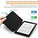Infiland Kindle Paperwhite 2018 Case Compatible with Amazon Kindle Paperwhite 10th Generation 6 inches 2018 Release(Auto Wake/Sleep), Black