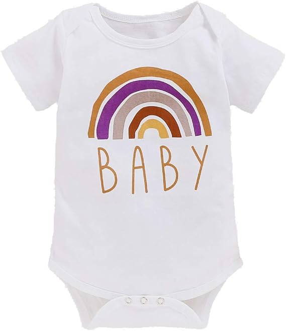 baby boy rainbow clothes
