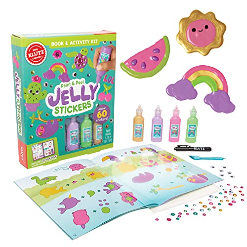 Klutz Paint & Peel Jelly Stickers Craft Kit Pricepulse