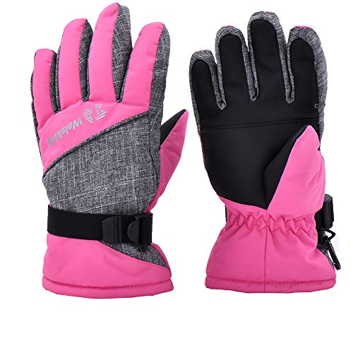 Kids Winter Snow&Ski Gloves3M Thinsulate Waterproof Cold Weather Youth