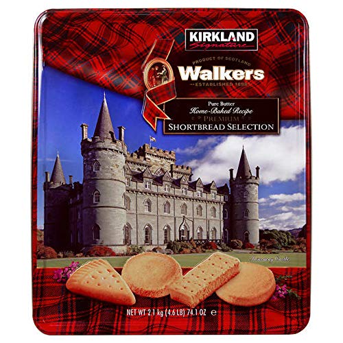 Kirkland Signature Walkers Pure Butter Cookies Premium Shortbread