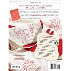 Redwork from The WORKBASKET: 100 Designs for Machine and Hand Embroidery