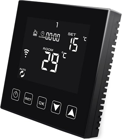 KETOTEK Smart WiFi Thermostat for Water Underfloor Heating 3A Tuya Alexa