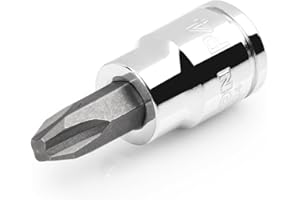 TEKTON 3/8 Inch Drive x #4 Phillips Bit Socket | SHB11204