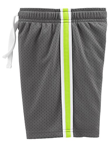 Simple Joys by Carter's Baby Boys' Toddler 3-Pack Mesh Shorts, Black, Green, Gray, 2T