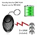 Deeram 5 Pack 145DB Emergency Personal Alarm Self-Defense Security Alarm Keychain with Bright LED Light Perfect for Women Kids and Elders, 5 Colors