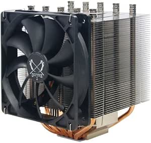 Scythe Mugen-2 Rev.B SCMG-2100 74.25CFM 26.5dBA Quiet CPU Cooler for LGA1366, LGA1156, LGA775, AMD AM3, AM2+: SCMG-2100 (PWM, Retail)