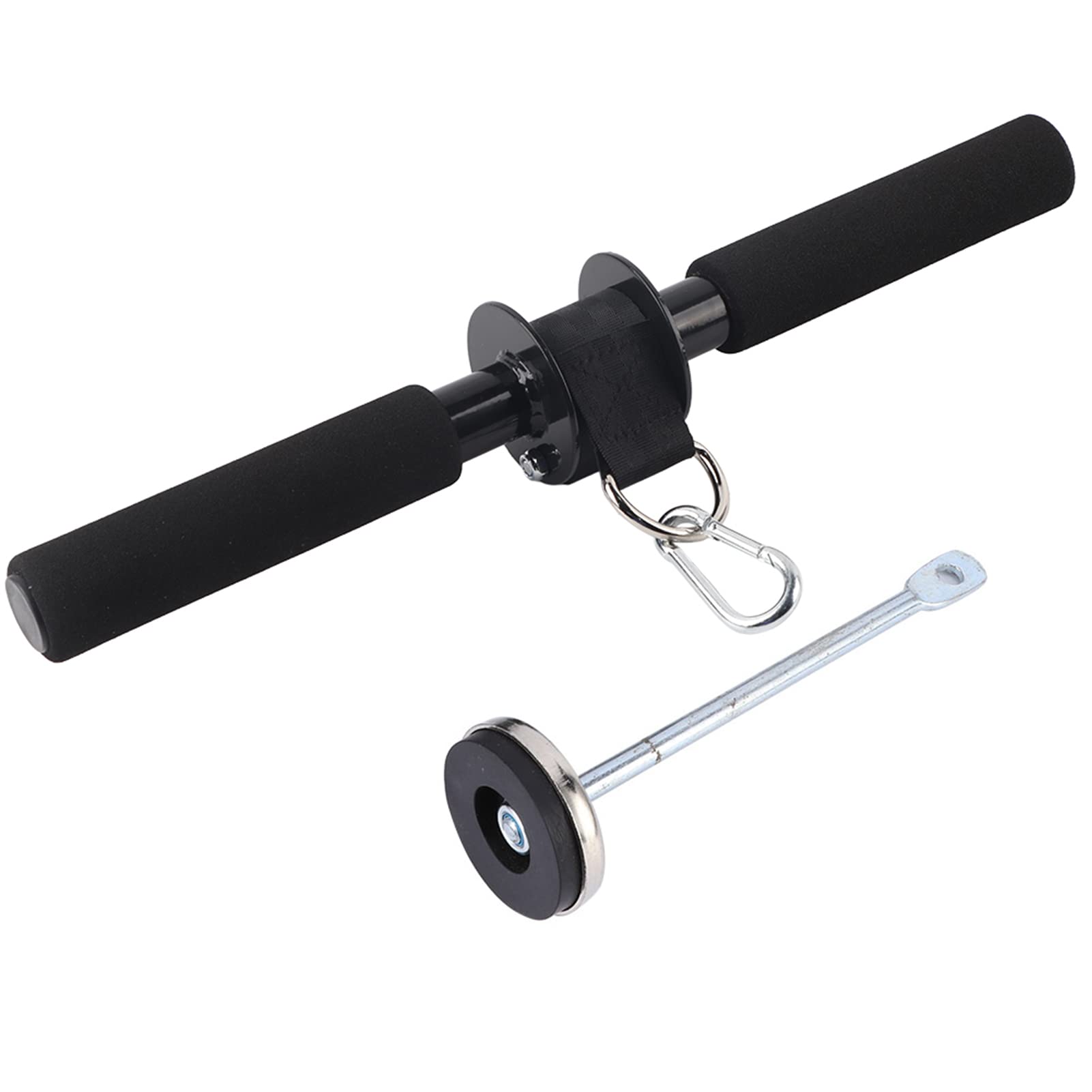 Oumefar Wrist and Forearm Blaster, Forearm Strengthener Trainer Forearm Bearing Bar Freeweight Roll Rope Fitness Equipment for Gym and Home, Oumefardbgfx869ma