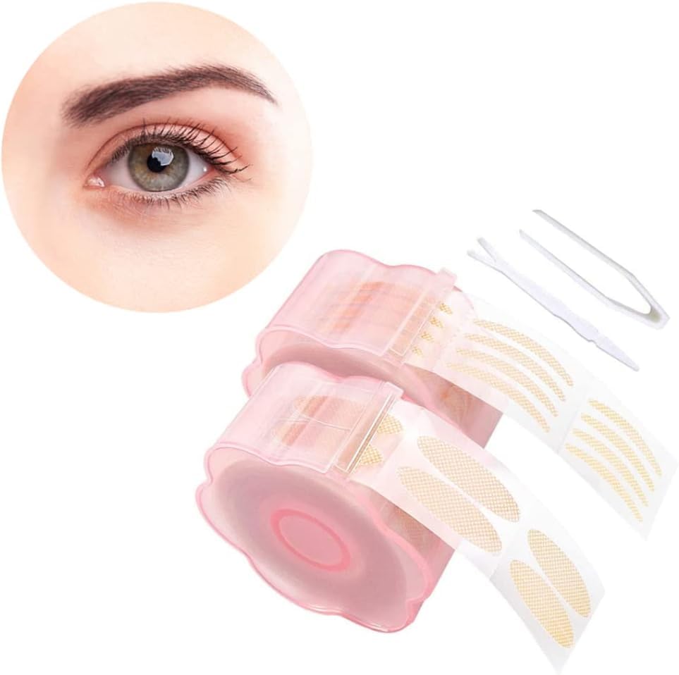 Venicce Love Pack of 1,200 Slip-on Eyelids Stripes Invisible Eyelid Stripes, Eyelid Tape, Eye Lifting, Instant Effect Against Slip-on Eyelids, Eyelid Tape - Eyelid Tightening Without Surgery